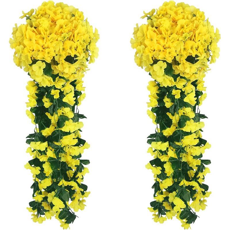 Artificial Flowers Long Vine Roses Home Decoration Wedding Outdoor Garden Arch Wall Scene Decoration Festival Celebration Plants