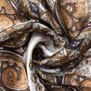 Luxus-Design 70*70cm Seiden-Quadrat-Schal mit Pferde-Print Damen Weiches Satin Haarband Halstuch Büro Hijab Stirnband Foulard Geschenk
