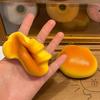 Caramel Squishy Cloud Bread Slow Rising Squeeze Toys Pinch Decompression Fidget Toy Squishy Stress Easing Toys For Adults