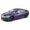 1/24 BMW M8 Alloy Superscar Model Scale Diecast Metal Vehicle Sound and Light Simulation Collecties Children Birthday Toy Gift