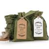 10pcs Large Drawstring Sack Christmas Gift Bag Home Party Storage Bag Storage Drawstring Bag