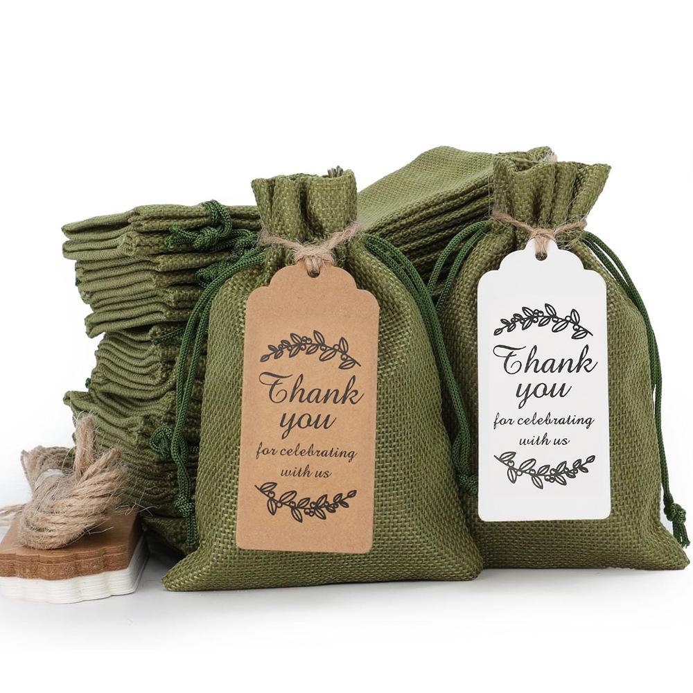 10 Stück Großer Kordelzugbeutel Weihnachtsgeschenktasche Heimparty Aufbewahrungstasche Aufbewahrungskordelzugbeutel