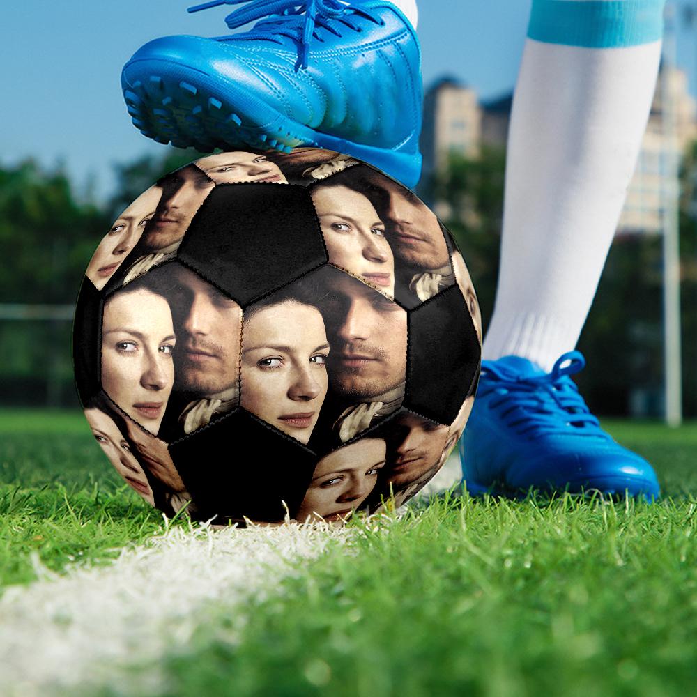 Vibrant Outlander Indoor Soccer Ball Colorful Machine Stitched PVC Size 5 Team Training Competition Ready Durable High-Bounce Cool Sports Gift