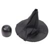 Car Styling Gear Shift Knob Leather Collar Gaiter Boot Cover Case For FIAT PANDA 2003-2012 500 500C 2007-2013