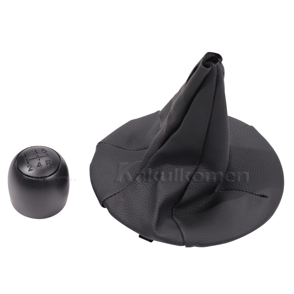 Car Styling Gear Shift Knob Leather Collar Gaiter Boot Cover Case For FIAT PANDA 2003-2012 500 500C 2007-2013