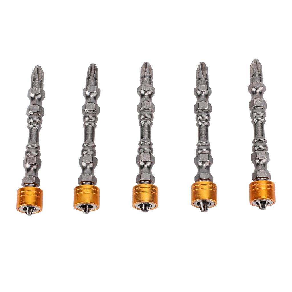 10 Stück Magnetische PH Schraubendreherbits Set 1/4 Zoll Sechskantschaft S2 Elektrische Bohrmaschine Schraubendreherbits Set