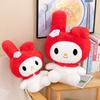 Red Melody Cute Plush Toy Stuffed Animal Doll Cartoon Decoration Gifts Kids