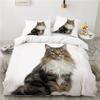 Border collie Bedding Set for Kids Boys, Cute Dog Cat Printed Duvet Cover Set, Twin/Full/Queen/King Bed Linen 200x200 140x200