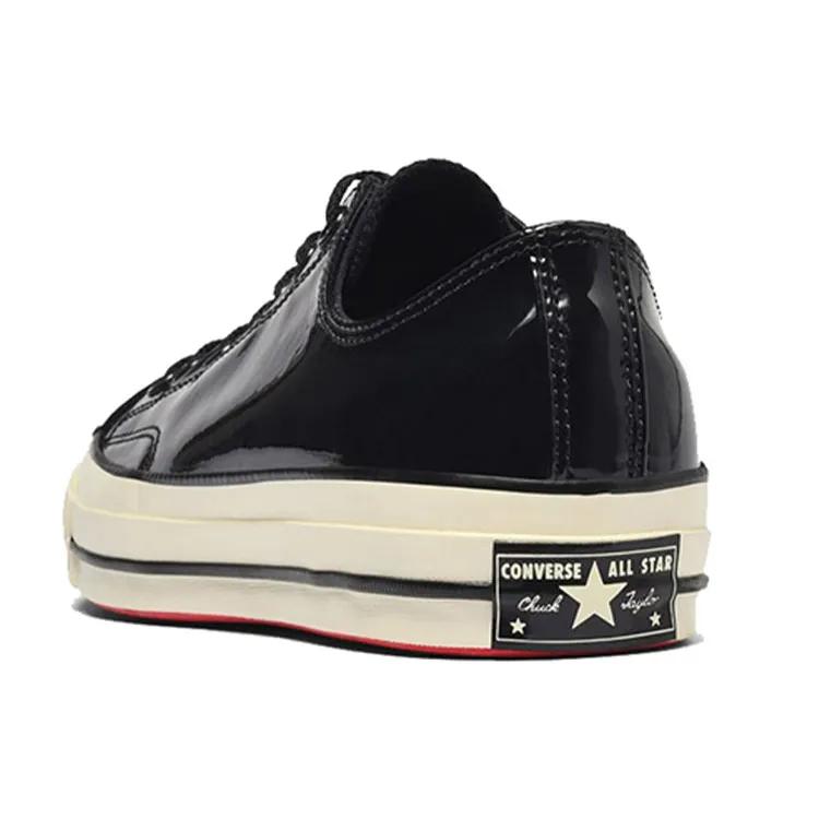 Converse Chuck 70 Ox 'Black Patent' (Unisex) Black / Ivory Skate Shoes 162438C