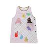 Marushin Barbapapa Apron for Women, Nursery Teacher, Heartful Family Character, Cute, Adult Size, Orchid Shape, Daycare, Kindergarten, 5525005100