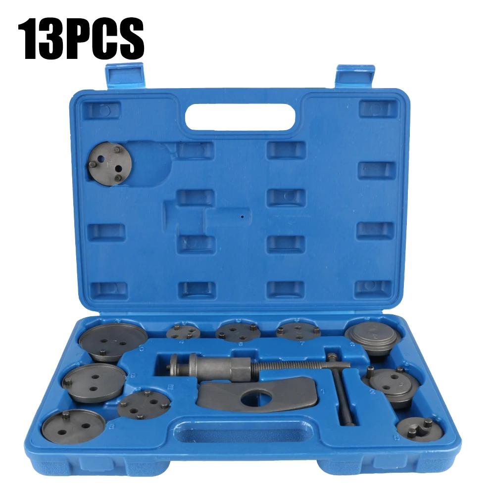 12PCS/13PCS Car Disc Brake Caliper 1 Set Rewind Back Brake Piston Compressor Tool Kit Set Durable And Reliable Convenient