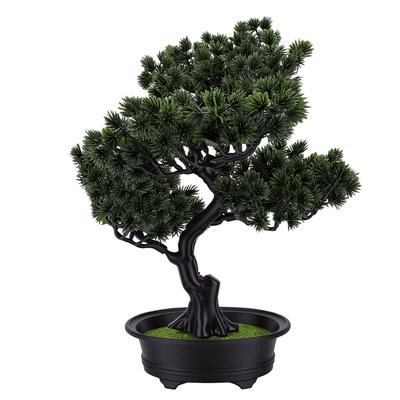 Arbre Bonsaï Artificiel Réaliste Petite Plante Artificielle d'Intérieur Arbre Bonsaï Faux avec Pot pour Décoration de Bureau Maison Étagère