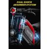Vélo électrique DUOTTS N26 2*750W 20Ah Samsung Battery 26" 55km/h 120HP Pratique pour voyager, se garer Noir et rouge.