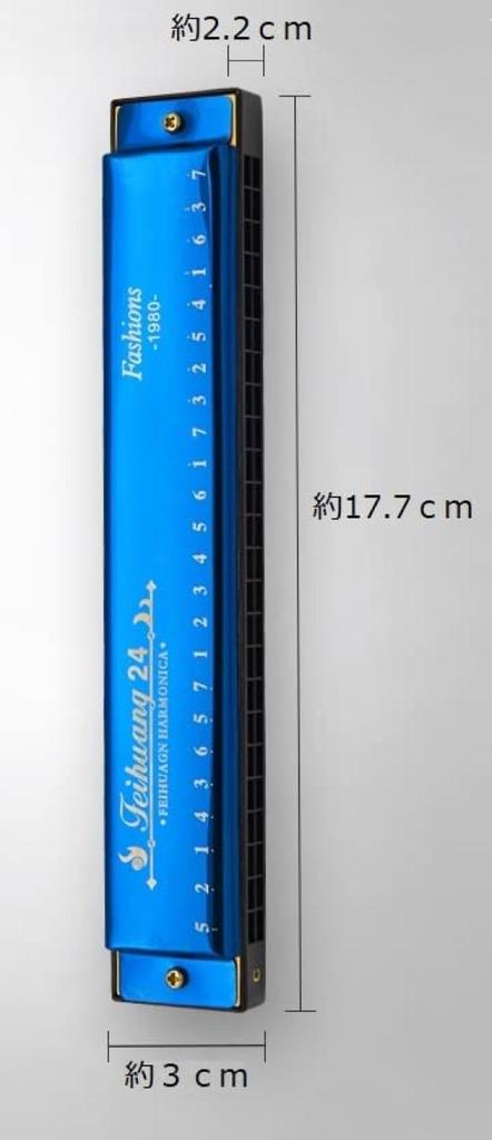 C 24-hole tremolo harmonica, high-quality Suzuki tremolo harmonica