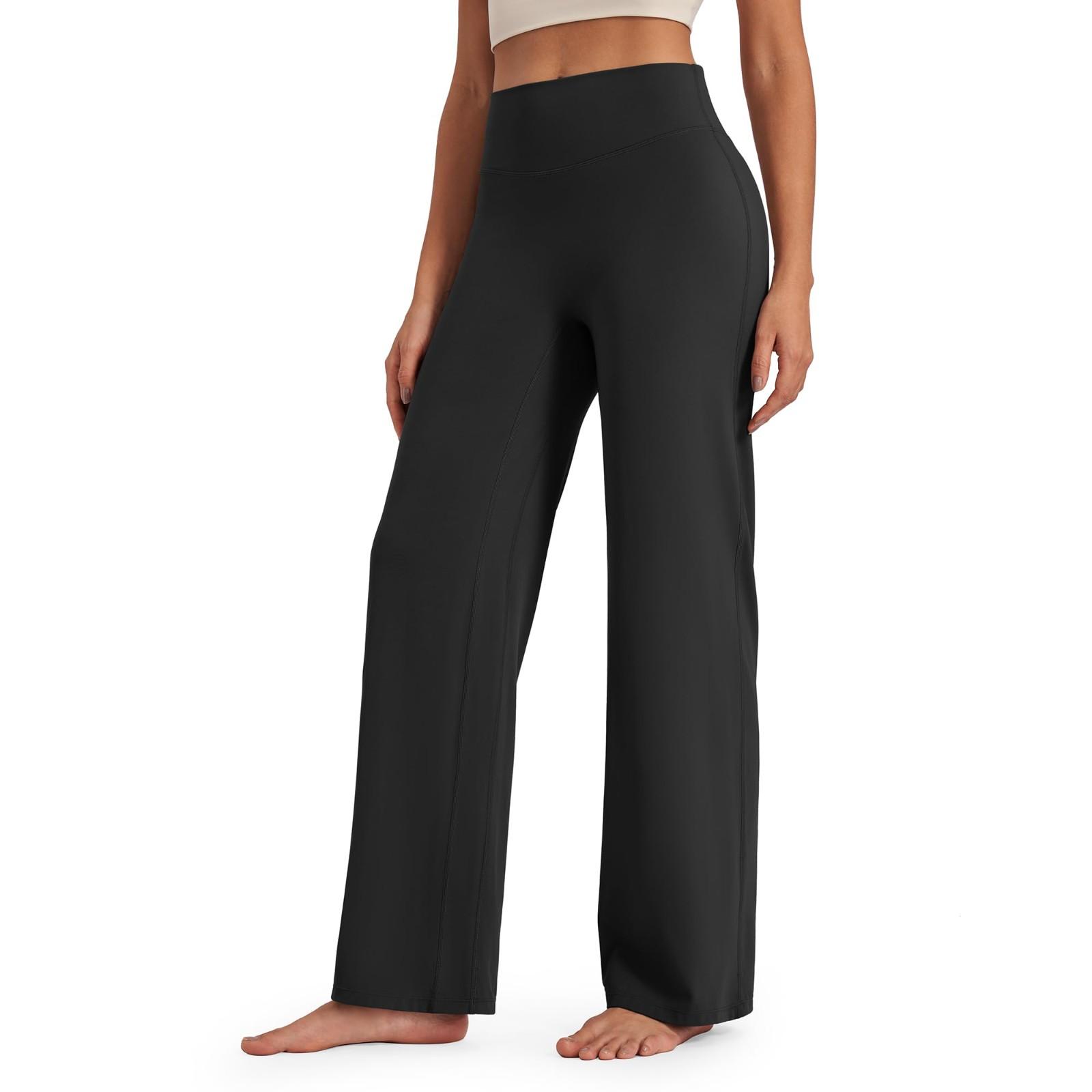 

Женские повседневные свободные пляжные леггинсы с карманами M чёрный