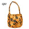 Kids Trick or Treat Tote Halloween Candy Bucket for Kids, Non-Woven Double Handle Bag Basket, Pumpkin Ghost Snack Holder with Party Favors Sturdy