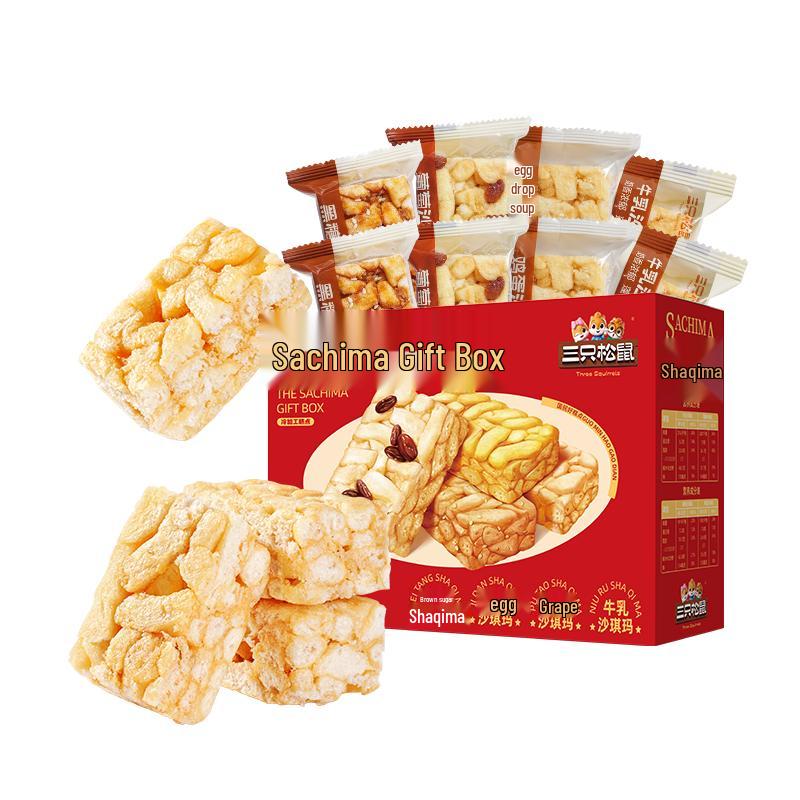 Three Squirrels Sachima Snacks