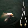 Fishing Bobbin Holder Fly Tying Tool Smooth Surface Compact Portable Adjustable Fly Tying Bobbin Holder Fishing Tackle
