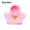 Cartoon Doll Tops Overalls Hoodie Mini Knit Sweater Toys Stuffed Animal Doll Clothes For 30/40/50 CM Plush Toy Clothes Accessory