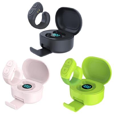 Bluetooth-kompatibler Ringe-Fernbedienung Fingerspitzen-Selfie-Video-Controller Automatischer Blätterer für Mobiltelefon