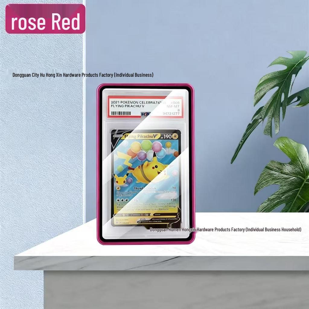 PSA & BGS Graded Card Protective Magnetic Metal Case - Drop-Proof & Suitable for Star/Game Cards