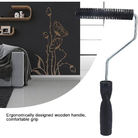 Fiberglass Laminating Roller Composite Materials Tool Carbon Fiber Fabric Application Roller for Bubble Removal DIY Repair and Boat Building