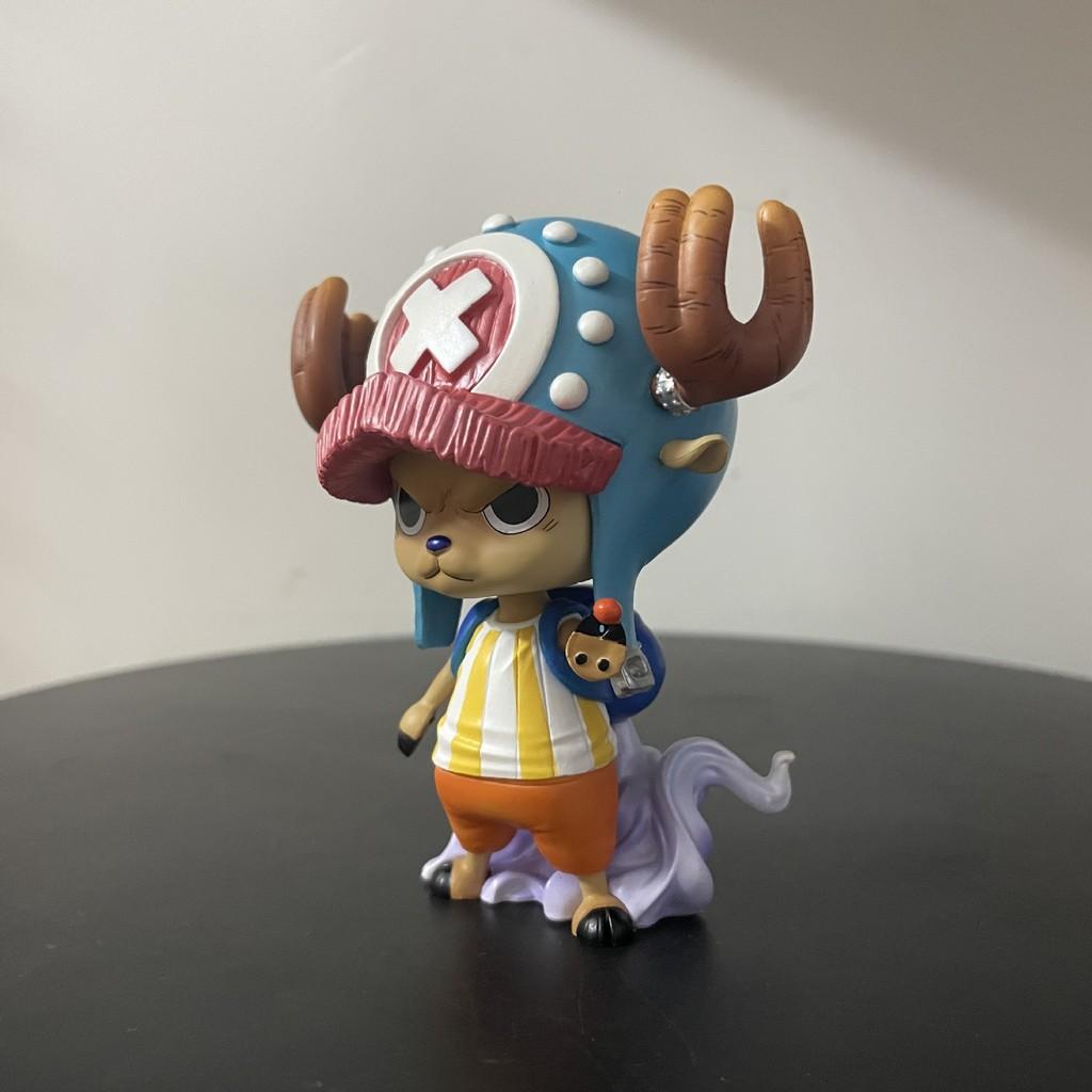 One Piece Chopper PVC-Figur mit Lächeln für Schreibtisch und Auto-Dekoration