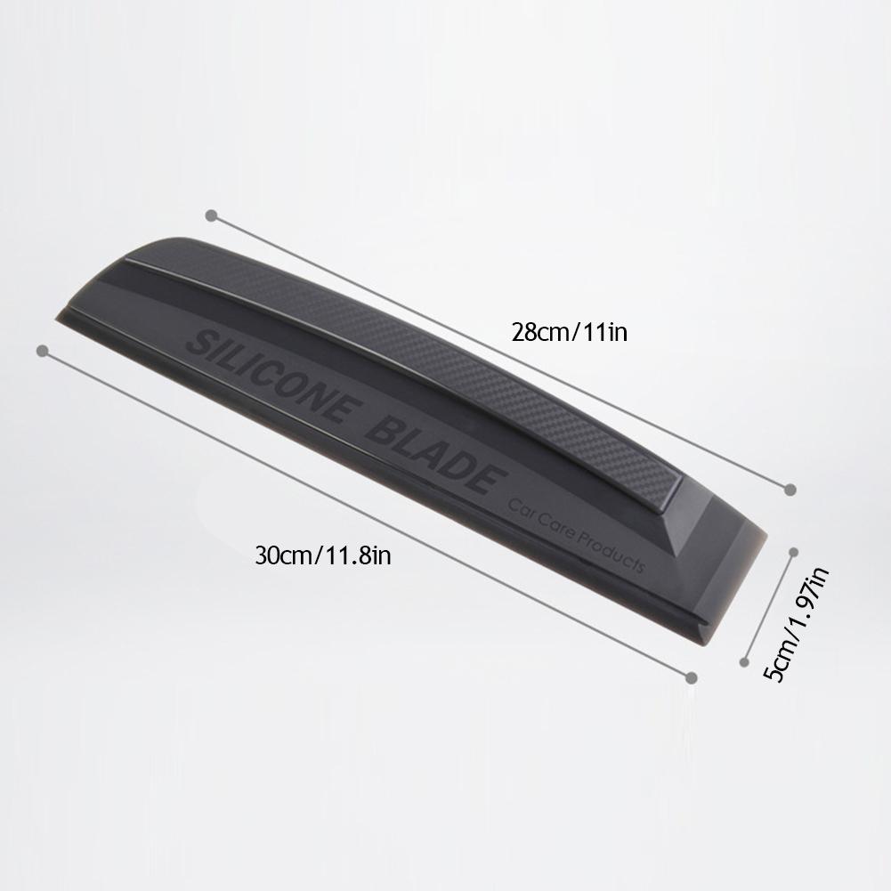 Non-Scratch Flexible Soft Silicone Handy Squeegee Car Wrap Tools Water Window Wiper Drying Blade Clean Scraping Film Scraper
