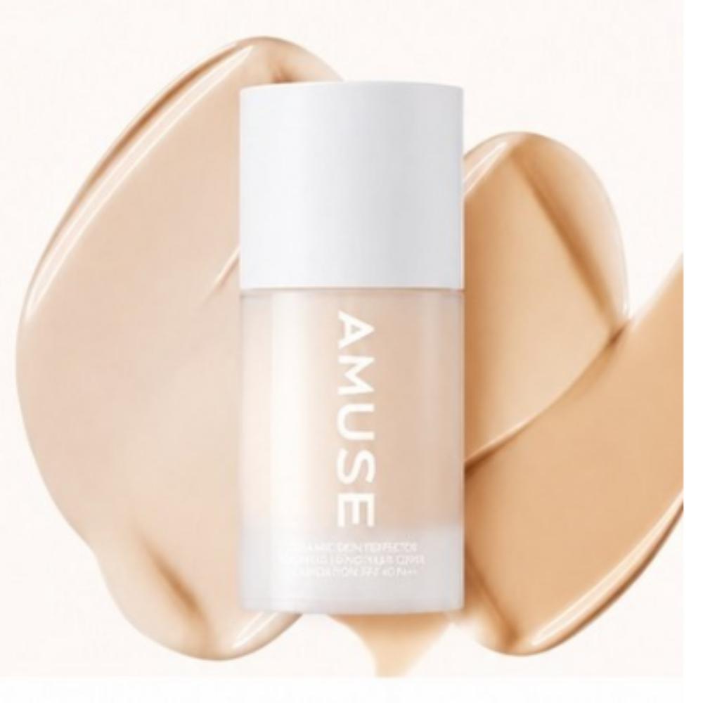 AMUSE Ceramic Skin Perfector Foundation Full Size 30ml 01 Porcelain