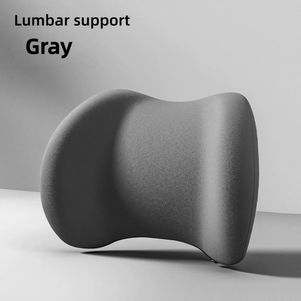 Car Headrest Lumbar Support Car Neck Pillow Waist Cushion Driver Seat Backrest Car Cushion Driving Lumbar Support Waist Support 7HD