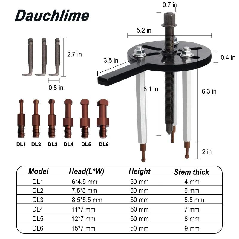 Xiaomi Universal Bearing Pull Kit 3 Jaw Gear Puller Bearing Separator Three-jaw Puller Man Inner Bore Bearing Exiter Disassembly Tool