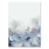 Blue Gray Wall Art Nordic Poster Abstract Watercolor Decoration Picture for Living Room Modern  Canvas Painting Home Decor