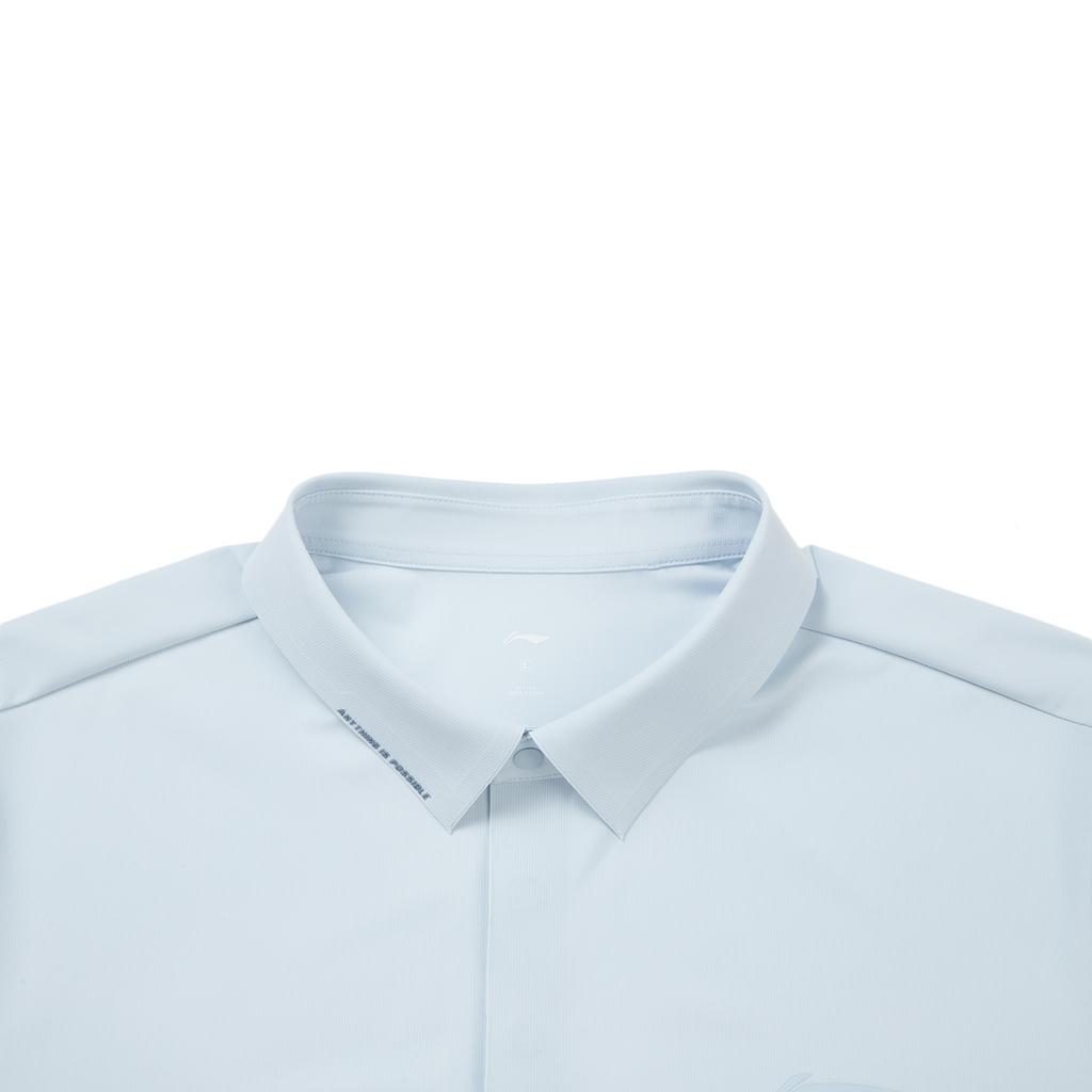 Li Ning Fitness Series Quick Dry Cool UV Resistant Logo Polo Shirt Men Tops APLW465-1