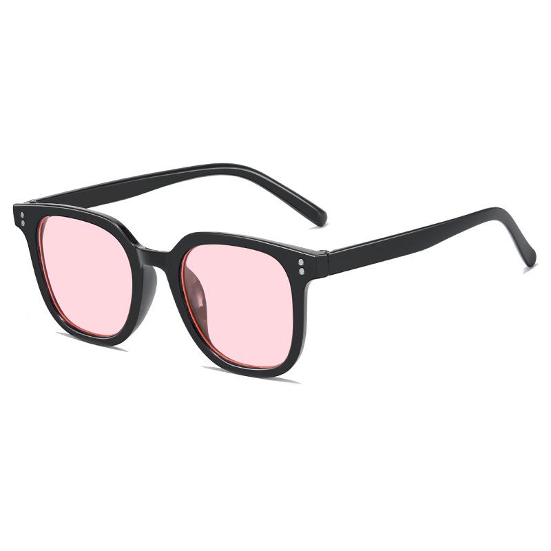 2024 Trendy Yellow Retro Square Sunglasses - Unisex Celebrity Style