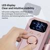 Electric Nail Grinder, Portable USB Rechargeable Nail Care Polisher, Nail Shaping Tool, Professional Manicure Kit For Acrylic & Gel Nails