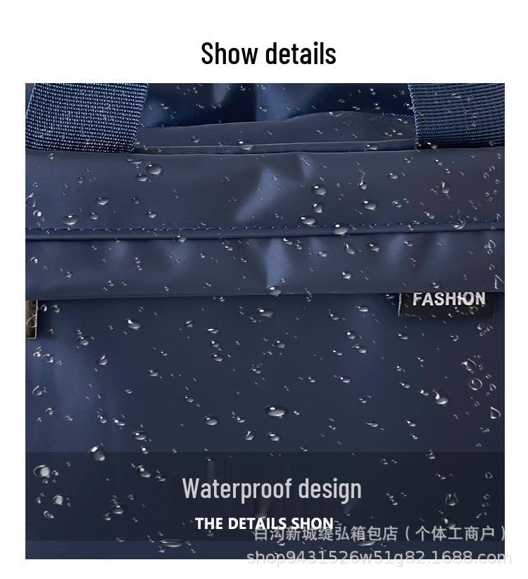 Isolerad lunchväska med stor kapacitet - Vattentät, oljebeständig, enfärgad Bento-väska för arbetsresan