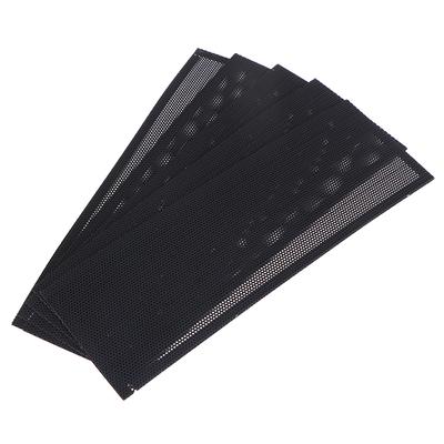 5 יחידות Pvc מסנן אבק אוניברסלי מגן DIY צלחת אחורי עבור שלדת מחשב I/O