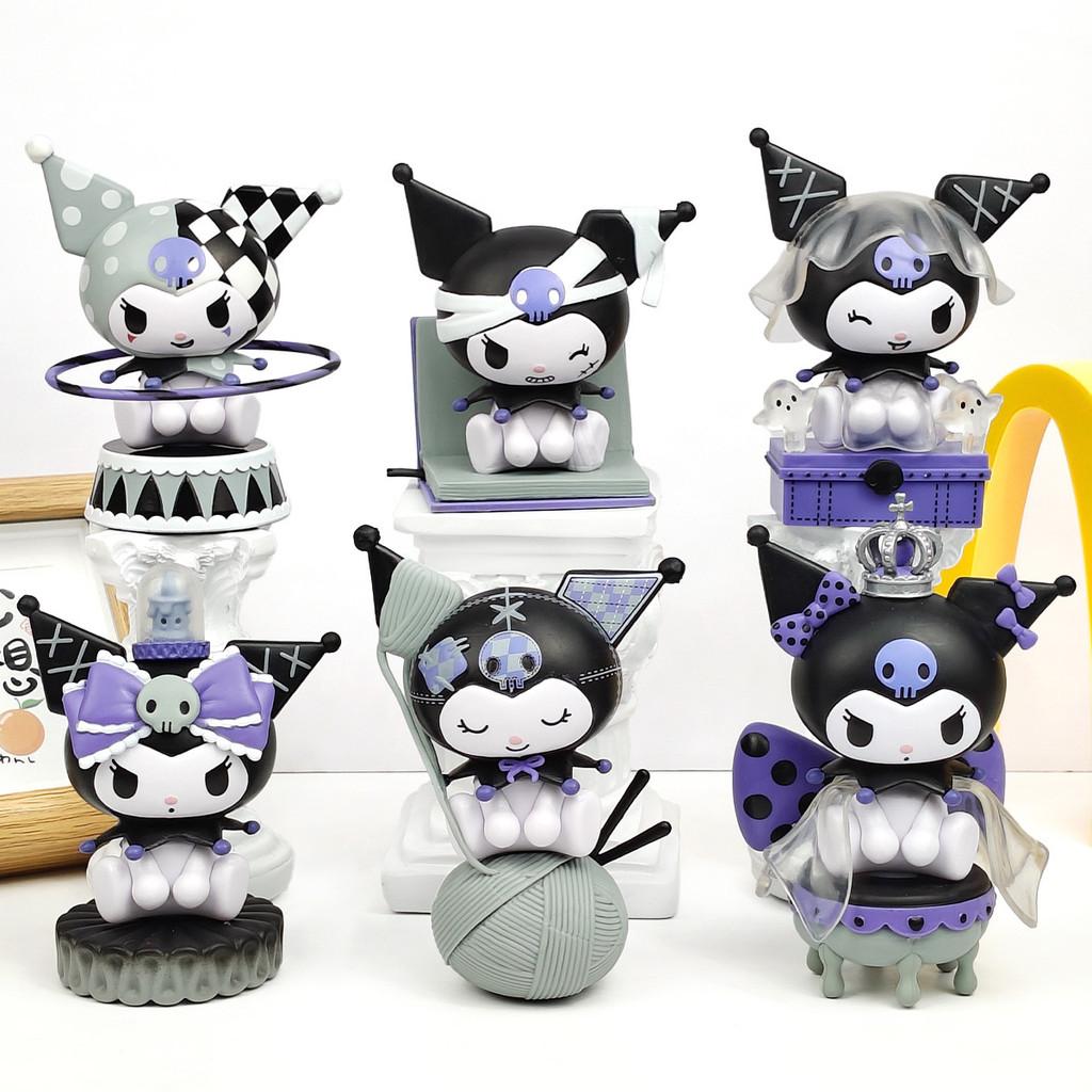 Kuromi Night Tale Pvc Collectible Figurine Set For Kids And Collectors