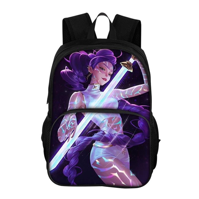 Hunter Witch Group Kpop Backpack With Breathable Polyester Durable Material For School Students