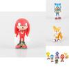 Premium Quality 6pcs Game Sonic The Hedgehog Action Figures Doll Set For Kids Gift