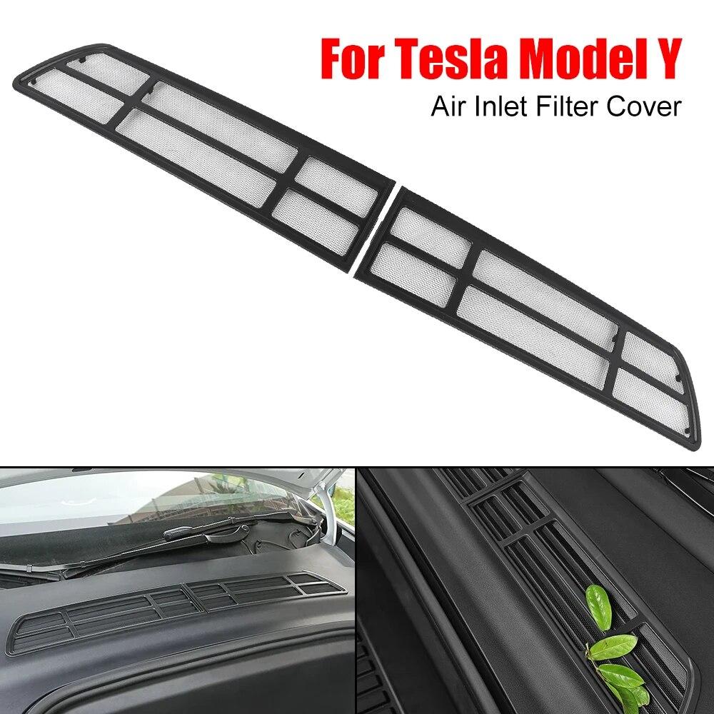 Bilens luftintag Nät för att hindra insekter Skyddskåpa för Tesla Model Y Modifieringstillbehör