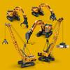 Simulated Children's Engineering Car Toy Breaker Stone Grabber Wood Grabber Crane Model Boy's Car Model Birthday Gift P128