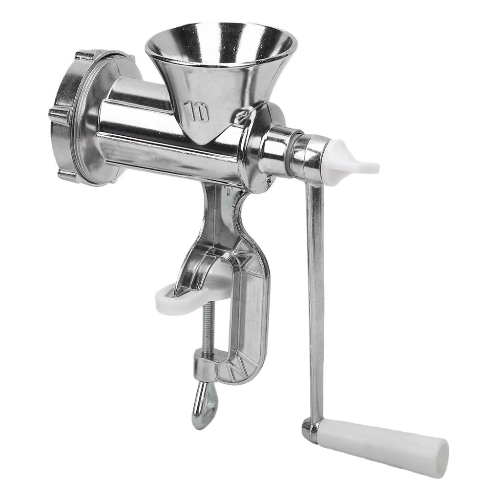 Manual Meat Grinder Sausage Stuffer Multi Functional Aluminum Alloy Manual Meat Mincer for Kitchen Tool No.10