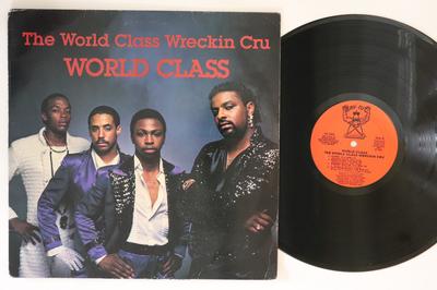 LP Record WORLD CLASS WRECKIN' CRU - World Class KC004 Kru-Cut Records 1985 US Rap & Hip-Hop/R&B Used