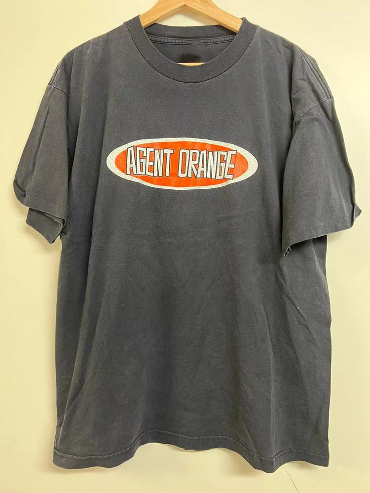 Agent Orange Band Basic Logo Black All Size S-5XL T-Shirt MD704 Unisex T-Shirt S