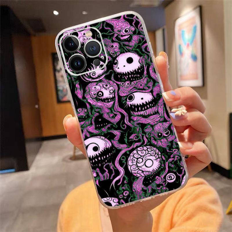 

Phone Case For iphone 17 Pro Air 17ProMax 16 15 14 13 Pro Max 16 15 14 13 Pro 15Plus Black Cat Art iphone 16Pro