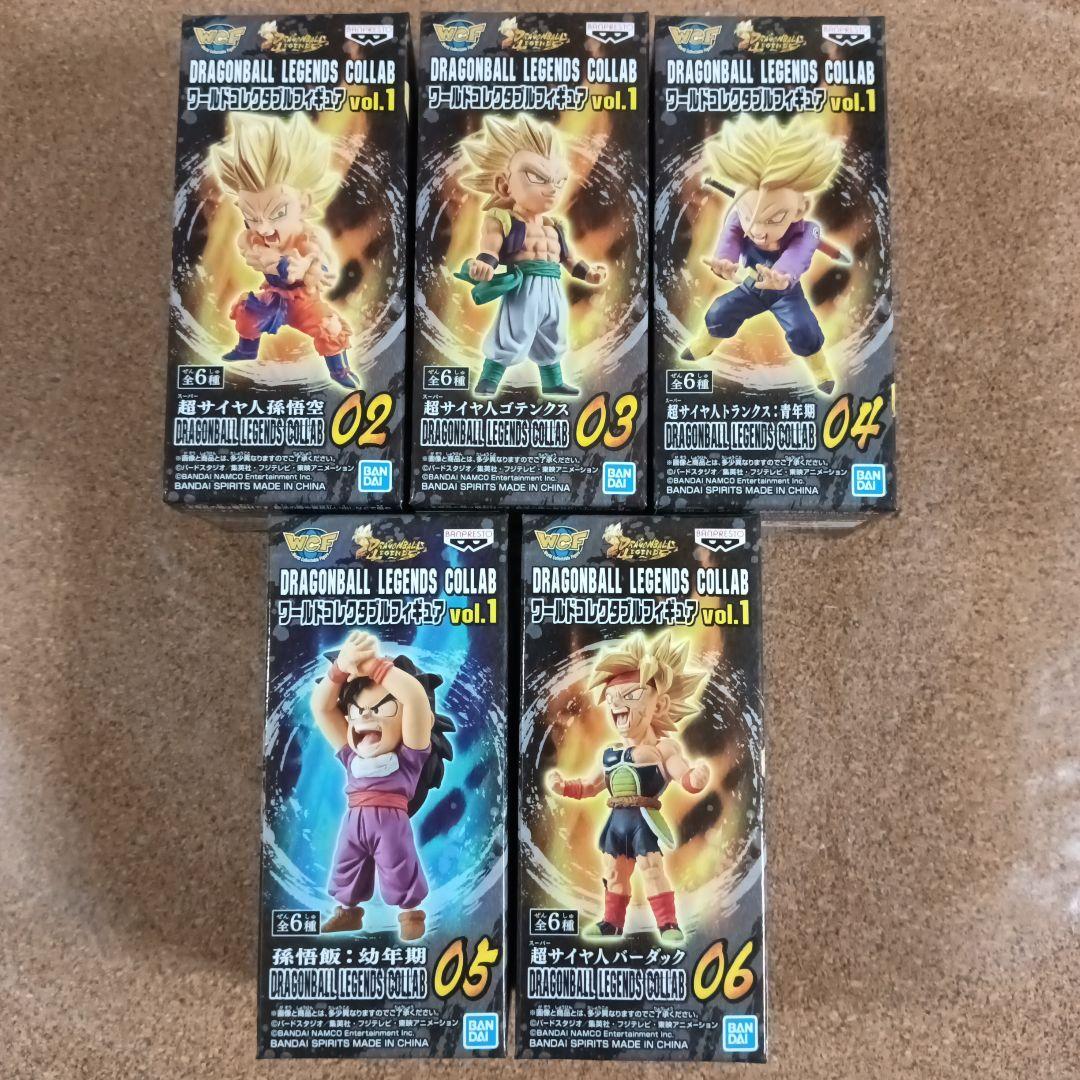 

[USED] Dragon Ball Legends Collaboration Collectible Figures Vol.1 5 Types