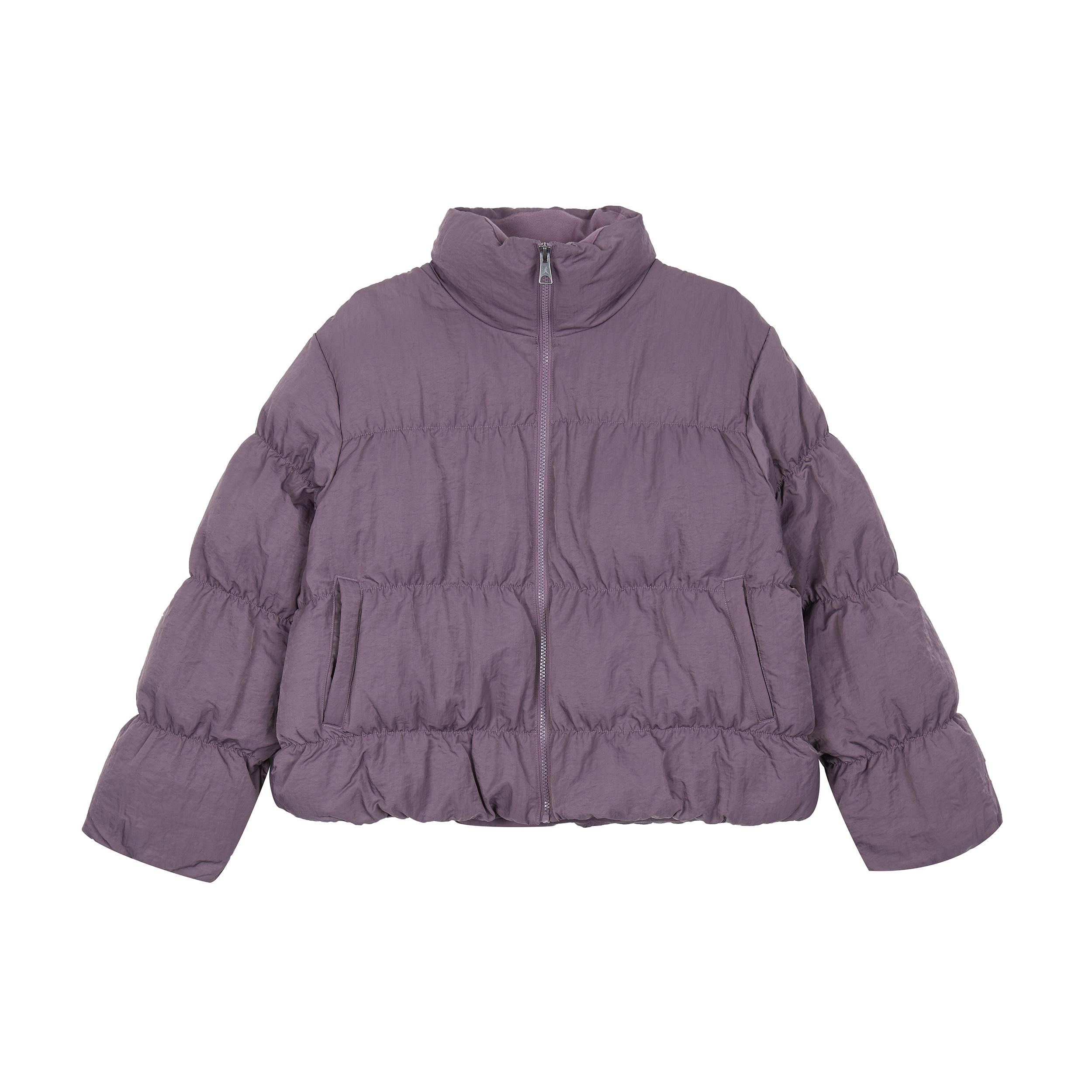 (WMNS) Air Jordan Cropped Puffer Jacket Coat Purple Women s FB5150-508 XL