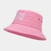 Embroidery Bucket Hat for Adult Outdoor Breathable Summer Spring Fisherman Hat