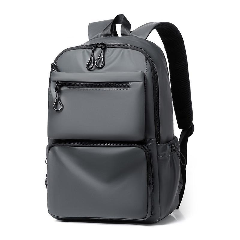 Men's Backpacking Travel Double Back Casual Computer Bag Trend Student School Bag Travel Backpack Waterproof